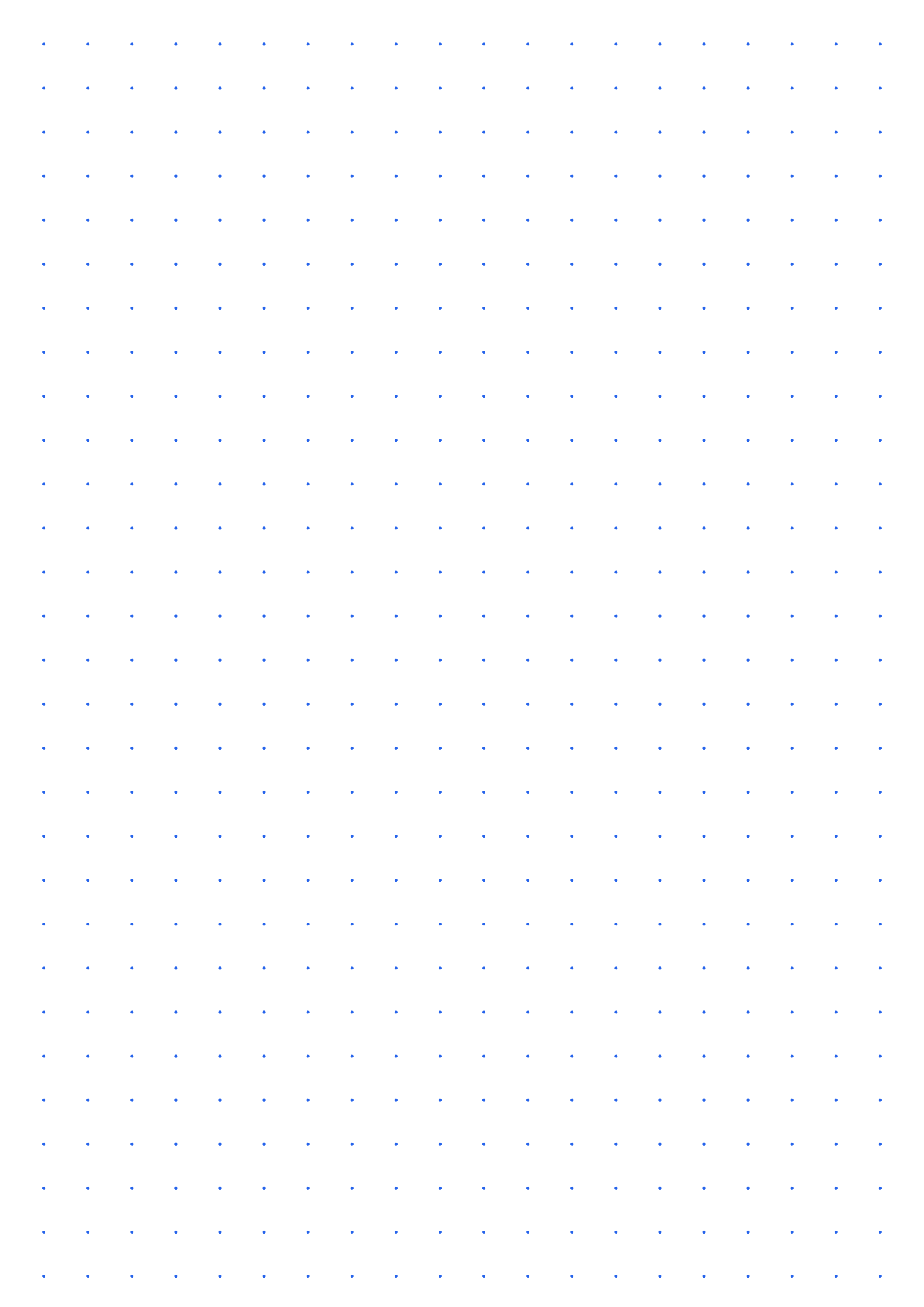 A4 1cm Printable Dot Grid Paper preview