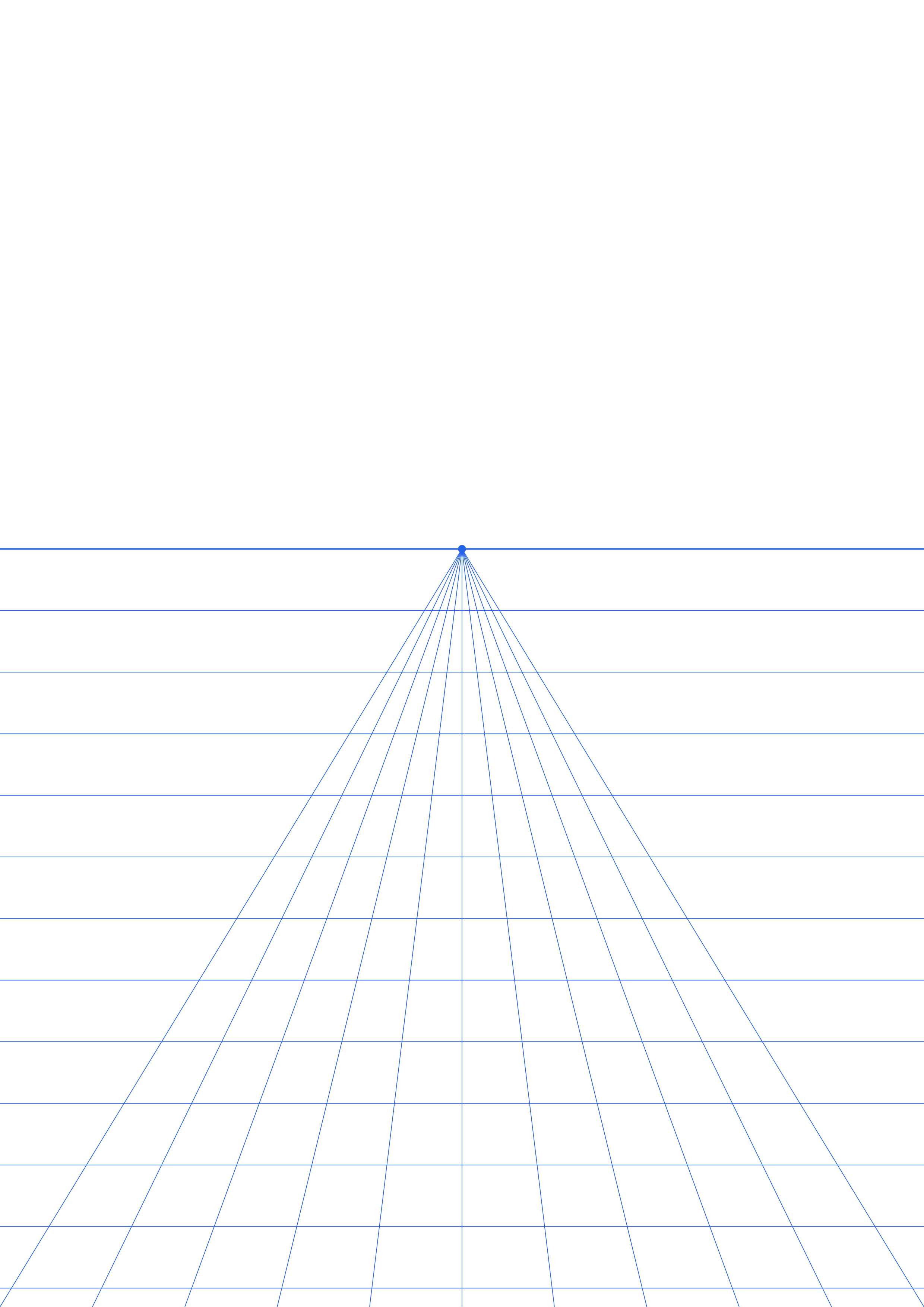 A4 1cm Printable Perspective Grid Paper preview